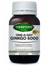 Thompson’s One-a-Day Ginko Biloba 6000mg Capsules Review